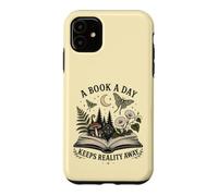A Book a Day Keeps Reality Away Book Lover Reading Case for iPhone 11