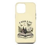 A Book a Day Keeps Reality Away Book Lover Reading Case for iPhone 12 Pro Max