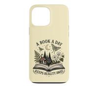 A Book a Day Keeps Reality Away Book Lover Reading Case for iPhone 13 Pro Max