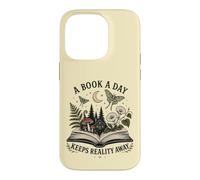 A Book a Day Keeps Reality Away Book Lover Reading Case for iPhone 14 Pro