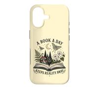 A Book a Day Keeps Reality Away Book Lover Reading Case for iPhone 17