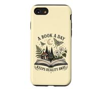 A Book a Day Keeps Reality Away Book Lover Reading Case for iPhone SE (2020) / 7/8