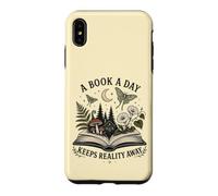 A Book a Day Keeps Reality Away Book Lover Reading Case for iPhone XS Max