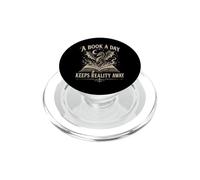 A Book A Day Keeps Reality Away Dragon PopSockets PopGrip for MagSafe
