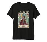 A Book a Day Keeps Reality Away Fairy Reading Tarot Card Premium T-Shirt