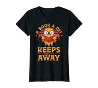 A Book A Day Keeps Reality Away Value Graphic T-Shirt, Women, Black, L