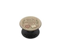 A Book A Day Keeps The Mental Breakdown Away Floral Bookish PopSockets Adhesive PopGrip