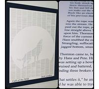 a book on one page Call of the Wild - Jack London - Full Novel Text Print
