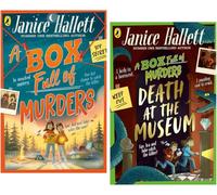 A Box Full of Murders Series by Janice Hallett Illustrated 2 Books Collection Set (A Box Full of Murders & Death at the Museum)