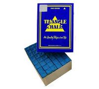 A BOX OF 144 PIECES BLUE TRIANGLE CHALK **