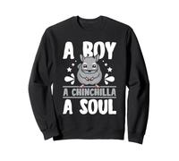 A Boy A Chinchilla A Soul Lover Cute Pet Sweatshirt
