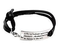 A bracelet that inspires life not about surviving a storm, but about learning to dance in the rain