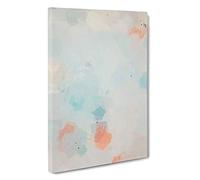 A Breath of Colour in Abstract Canvas Print for Living Room Bedroom Home Office Décor, Wall Art Picture Ready to Hang, 30 x 20 Inch (76 x 50 cm)