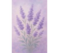 A Breath of Lavender: A Soft Floral Notebook with Elegant Pastel Artwork | 6x9 - 120 Lined Pages (The Blossom Series)