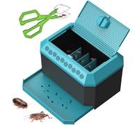 A breeding and Storage Container kit for Dubia roaches, Crickets, and Other Live Reptile feeders. This Set Includes a Secure Holding Box and a Pair of Feeding Tongs.- 9.25" L x 6.3" W x 5.71" H