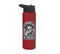 A Bride in A Tini Bit Stainless Steel Insulated Water Bottle