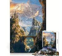 A Bridge Between Worlds Jigsaw Puzzles for Adults 1000 Brain Exercise Smooth Cut Home Activity (50x75cm)