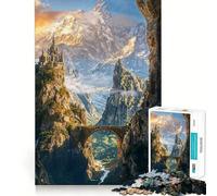 A Bridge Between Worlds Teenagers 1000 Piece Jigsaw Puzzle Brain Teaser Bright Print Family Pastime Xmas Present (38x52cm)