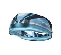 A Bridge Spanning a Gap Sweat Headbands for Women & Men - Unique Customized Patterns, Non-Slip Wide Headband for Running, Gym, Yoga, and More - Stylish Hair Accessories