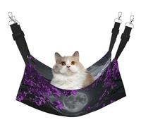 A Bright Moon Hung Over The Ocean Printed Pet Hammock - Sleeping Hammock For Cats, Rabbits, Ferrets, Puppies, Small Animals