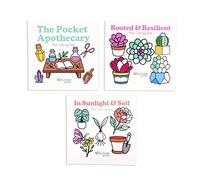A Brighter Year The Original Adult Mini Coloring Book - Wild Wonders 3 - Pack Edition - 3” x 3” Pocket Size, 50 Pages, Lay Flat Binding, Thick Paper, No Bleeding - Stress & Anxiety Relief - Gift