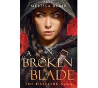 Melissa Blair A Broken Blade Paperback Book in White Melissa Blair White