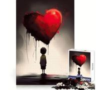 A Broken Heart Jigsaw Puzzles for Adults1000 Pieces DownTime Game Calm Daily Fun Challenge Nice Art (38x26cm)