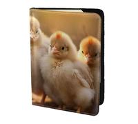 A Brood of Chickens1 print Passport Cover, Passport Holder Cover Wallet Passport Wallet Case for Cards and Documents