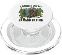 A Brother Like Me Is Hard To Find Cute Forest Bigfoot PopSockets PopGrip for MagSafe