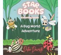 A Bug World Adventure: Cute Fun coloring book with simple bold designs
