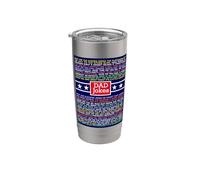 A Bunch of DAD Jokes! Never be Caught Without a DAD Joke Stainless Steel Insulated Tumbler