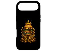 A Burger With A Crown On A Throne Made By French Fries Case for iPhone Air