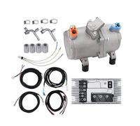 A/C 12V 24V 48V Electric Compressor Set For Auto AC Air Conditioning Car Truck Bus Boat Tractor Shop Automobile Aircon，AC Compressor(S-12V)