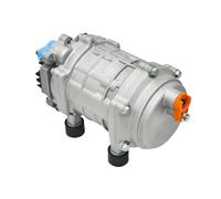 A/C 12V 24V Electric Integrated Compressor Set Compatible for Auto AC Air Conditioning Car Truck Bus Boat Tractor Shop Automobile Aircon(12-V)