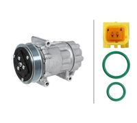AC Compressor HELLA Fits CITROEN C2 C3 FIAT Fiorino PEUGEOT 1007 02-12 6453QG