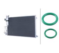 AC Condenser HELLA Fits NISSAN Qashqai II +2 I Van 06-14 92100JD500