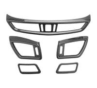 A/C Air Vent 5Pcs/Set Car Console Air Conditioning Vent Outlet Trim Cover For Nissan For X-Trail T32 For Qashqai J11 2014-2020 Air Vent Frame Outlet Grille