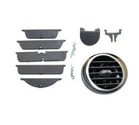 A/C Air Vent 8Pcs Dashboard Air Conditioning Outlet Middle Vent Blade Paddle Repair Kit For Land For Rover For Discovery 3 4 LR3 LR4 Outlet Grille