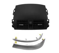 A/C Air Vent Car Central Dash A/C Air Vents Outlet Grille Panel+Chrome Trim Strip For Toyota For Corolla For Altis 2007-2013 55670-02160 Outlet Grille