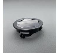 A/C Air Vent Car Dashboard Round Air Conditioning AC Vent Outlet Grille Cover For Mercedes For Benz C Class W204 2008 2009 C220 C230 C260 C300 Outlet Grille(Black R)