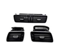 A/C Air Vent Compatible With VW For Passat B6 B7 2006-2011 LHD Front Console Air Conditioner Outlet Vent Assembly 3AD819728A 3AD819701A(Set of 3pcs)