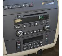 A/C Climate Control Button Repair Decal Sticker for Buick for lacrosse 2005-2009, Black Vinyl Overlay with White Lettering to Reduce Light Penetration and Peeling, Firm Adhesion for Dashboard Switches