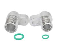 A/C Compressor Adapter Fittings 2pcs 13/16mm 451-1105 451-1106 440-822 440-823 Compatible with 10S17F 10S20F Compressor Assembly