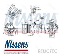 A/C compressor Air Conditioning for Opel Vauxhall Suzuki:COMBO,TIGRA,MERIVA