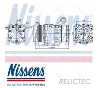 A/C compressor Air Conditioning for Peugeot Citroen Fiat Lancia Toyota:XSARA