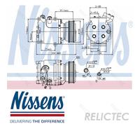 A/C compressor Air Conditioning Honda:CIVIC VII 7,PRELUDE V 5,ACCORD VI 6,V 5