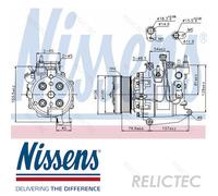 A/C compressor Air Conditioning Honda:CIVIC VIII 8,FR-V,CR-V 3 38810RNA024