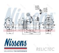 A/C compressor Air Conditioning Opel Vauxhall:ASTRA G,Mk IV 4,ZAFIRA A 90559843