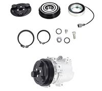 A/C Compressor Clutch Assembly Kit Plate Pulley Bearing Coil 73111FE040 Replacement for Subaru Impreza 2002-2007 & Subaru WRX 2004-2007 for AC Air Conditioning Compressor Clutch Coil Auto Repair Kit