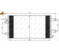 A/C CONDENSER AIR CONDITIONING NRF OE QUALITY REPLACEMENT 35880